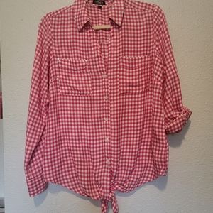 Jones button up blous